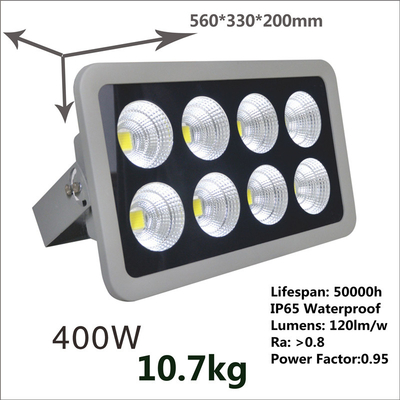 Tempered Glass Cover 400W IP65 Cob Led Flood Light